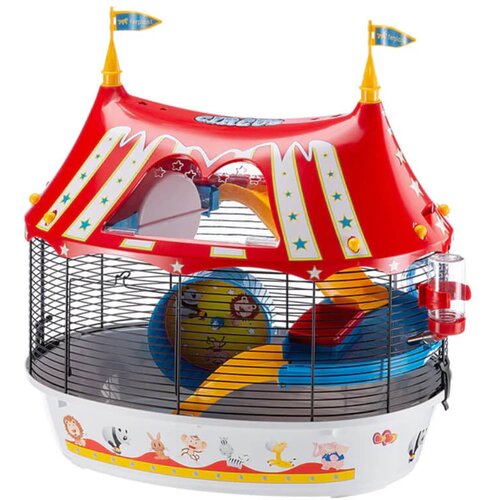 Ferplast kletka za hrčke circus fun, opremljena - 49,5 x 34 x 42,5 cm Cene