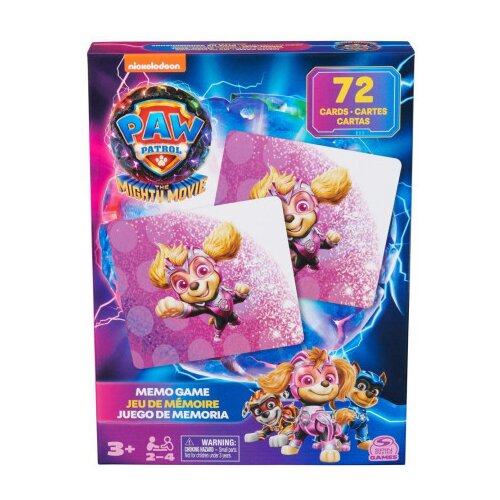  Paw patrol memory game 72 karte ( 493939 ) Cene