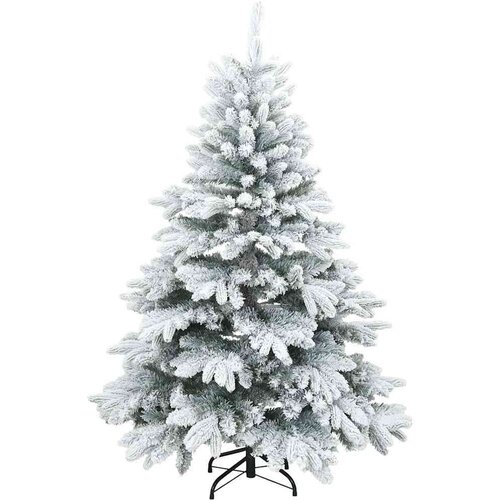 VidaXL Umjetno božićno drvce s stalakom Zelena 150 cm PE i PVC Slike