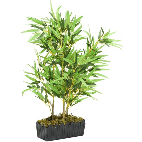  Umjetno stablo bambusa 500 listova 80 cm zeleno Slike