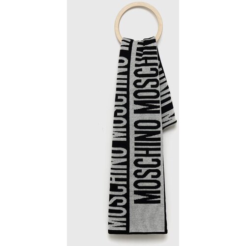 Moschino Kratki vuneni &amp;scaron;al boja: siva, s uzorkom Slike