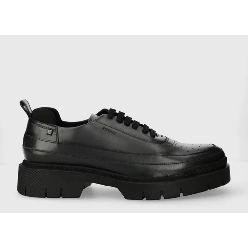 Hugo Kožne cipele Denzel za muškarce, boja: siva, 50512707