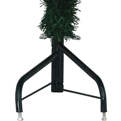 VidaXL Korner Umjetno Božićno Drvo Zelena 180 cm PVC i metal Slike