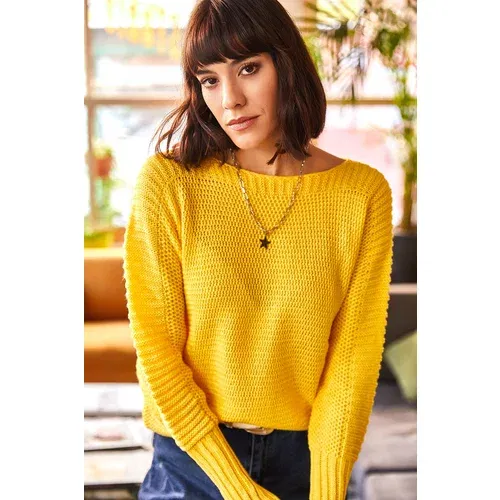 Olalook Sweater - Yellow - Relaxed