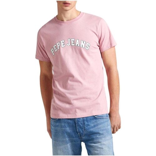 PepeJeans Majice s kratkimi rokavi - Rožnata Cene