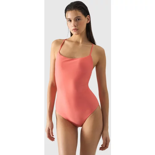 4f Women's One-Piece Swimsuit - Salmon