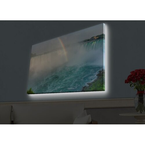 Wallity Zidna slika sa LED osvetljenjem 4570HDACT-012, 45x70 cm Cijene