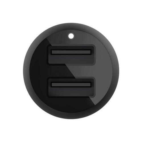 Belkin Boost Charge Dual USB-A Car Charger 24W (CCD001bt1MBK) Slike