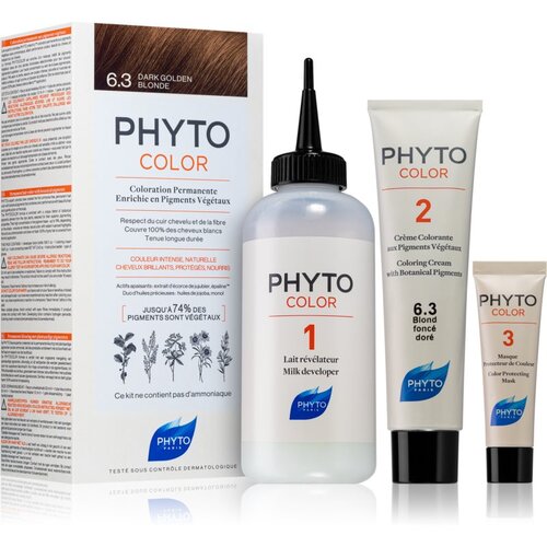 Phyto Color barva za lase brez amoniaka odtenek 6.3 Dark Golden Blonde Cene