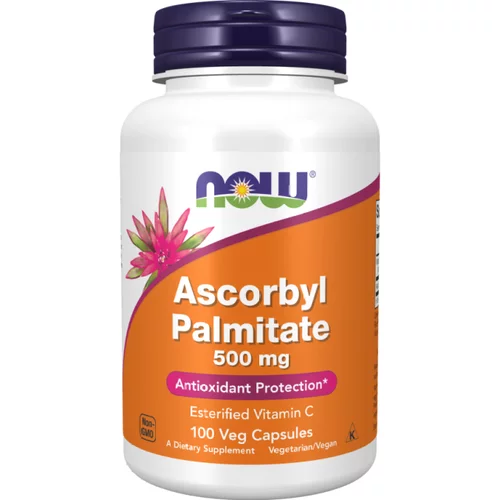 Now Foods Ascorbyl Palmitate - Vitamin C Ester NOW, 500 mg (100 kapsul)