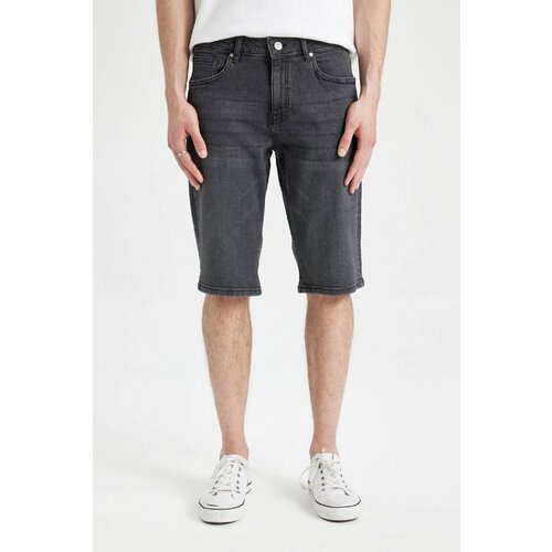 Defacto Regular Fit Jean Bermuda Shorts Slike