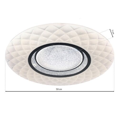  LED prigu&amp;scaron;iva plafonska svetiljka TOKYO LED/48W/230V + daljinski upravljač Slike