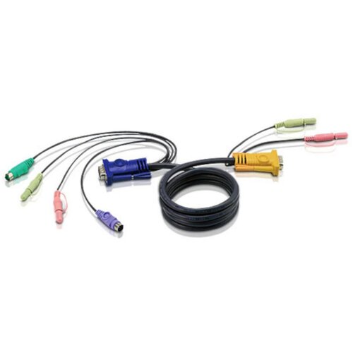 Aten 2L-5303P KVM kabel Crno 3 m Slike