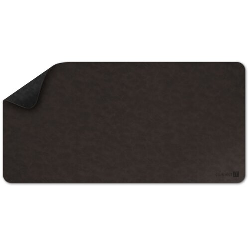 Connect IT CMP-4030-LG- Obostrana podloga za tastaturu i mi&amp;scaron; 90x40 cm crna/braon Slike