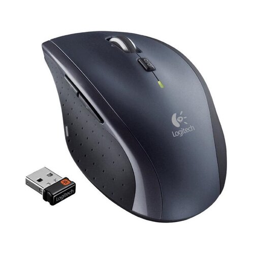 Logitech M705 brezžična laserska srebrna mi&amp;scaron;ka Slike