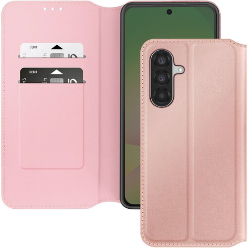 AVIZAR Preklopni etui za Galaxy A37 z držalom za kartice in funkcijo stojala, Šampanjec roza, (5000274568) Cene