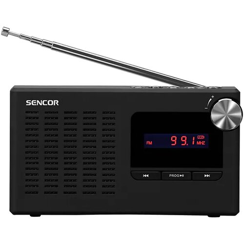 Sencor Radijski prijemnik SRD 2215 PLL, Crni Cijene