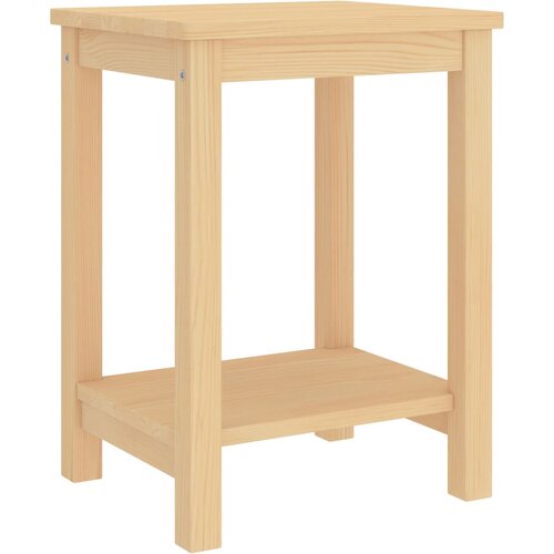 The Living Store Nočna omarica naravna 35x30x47 cm trdna borovina - Nočna Omarica, (21433340) Cene