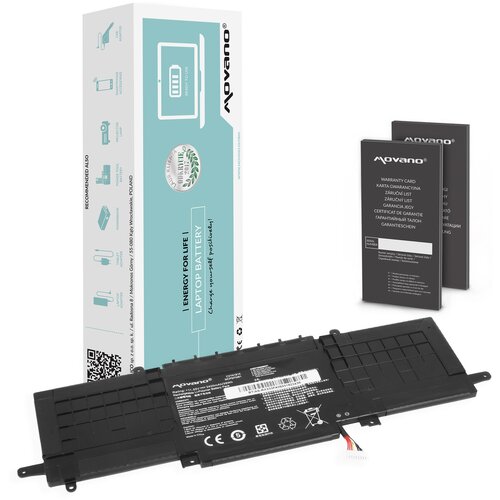 Movano Baterija za Asus Zenbook RX333F / UX333F, C31N1815, 3400 mAh Slike