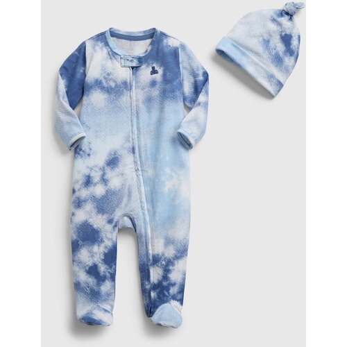 GAP Baby overall 100% organic cotton first favorite tie-dye one-piece Cene