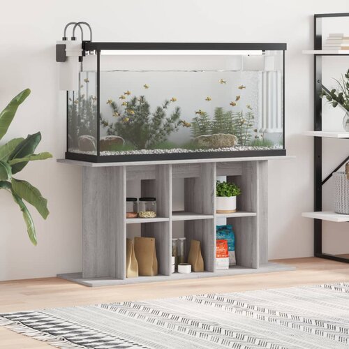 vidaXL Stojalo za akvarij siva sonoma 120x40x60 cm inženirski les Cene