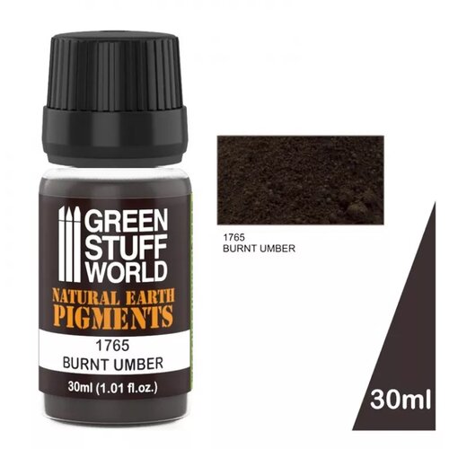 Green Stuff World Paint Pot - BURNT UMBER pigments 30ml Cene
