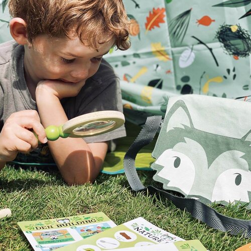 TENDER LEAF TOYS leseni set za izlet v gozd forest trail set Slike