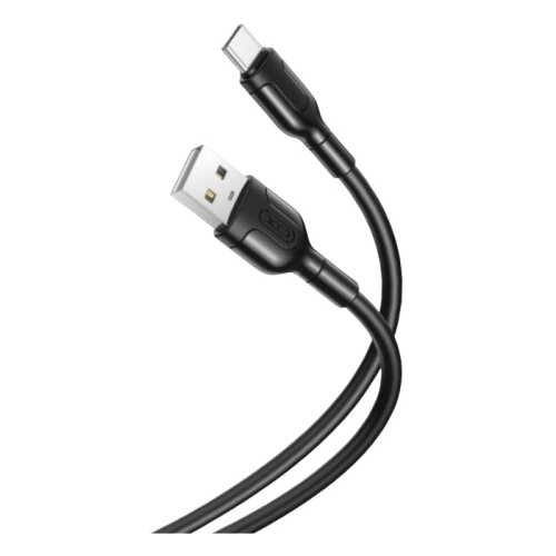 XO Kabl USB-A na USB-C NB212, 2.1A, 1m, Crni Cene