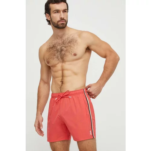 Boss Kratke hlače za kupanje boja: crvena