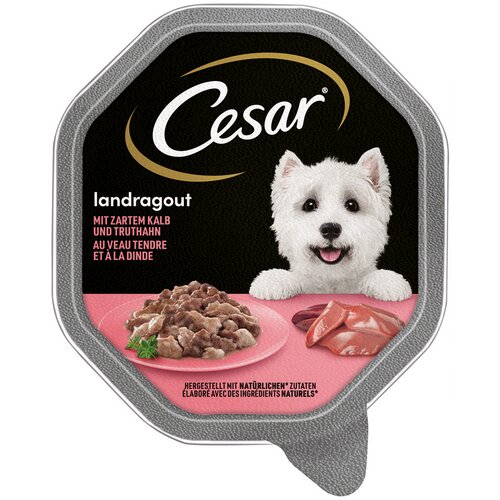 MEGA pakiranje Cesar zdjelice 28 x 150 g - Seoski ragu s teletinom i puretinom Cijene