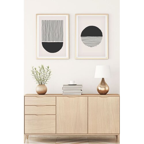 WALLXPERT Uokvirena slika Huhu142, 50x70 cm, 2 dijela Cene