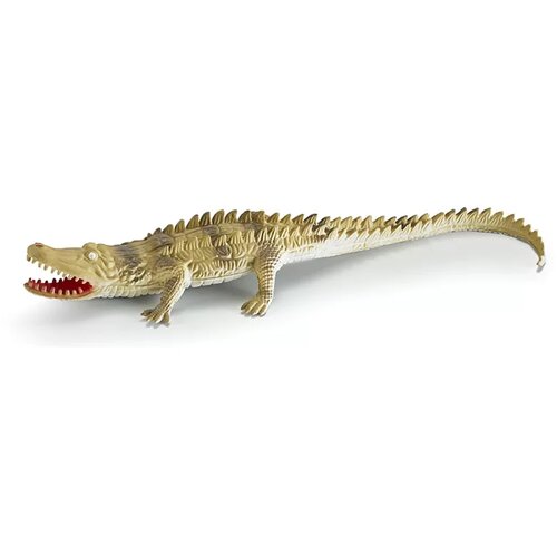  Gumijasti krokodil 30cm Bež Cene