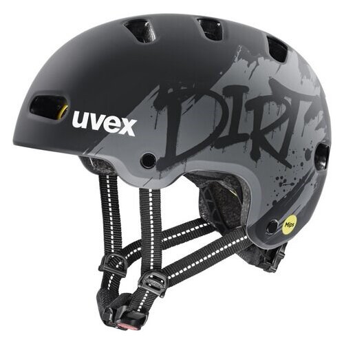 Uvex Kid 4 Style MIPS kids&rsquo; cycling helmet, dirt black matt Cijene