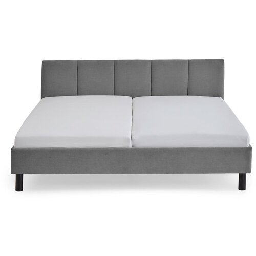 Meise M&amp;ouml;bel Sivi tapecirani bračni krevet bez podnice 180x200 cm Joker &amp;ndash; Slike