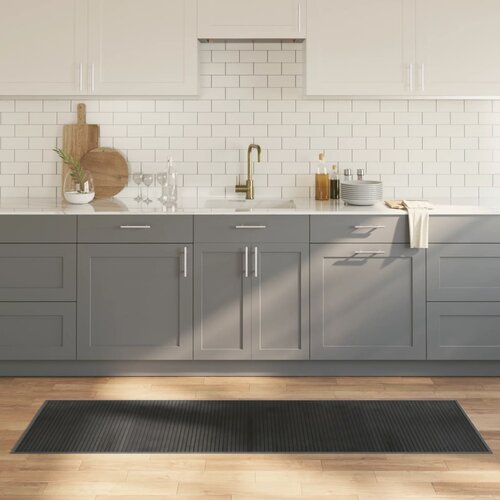 vidaXL Tepih pravokutni sivi 60 x 200 cm od bambusa Cijene