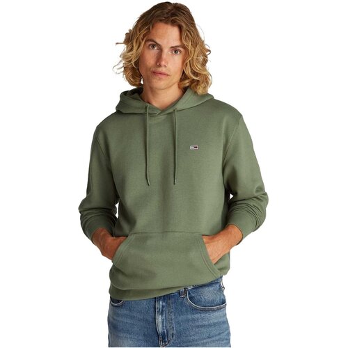 Tommy Jeans Puloverji DM0DM20742 Zelena Slike