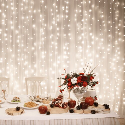 Home Dekorativna LED razsvetljava, LED svetlobna zavesa - DLF 210/WW Slike