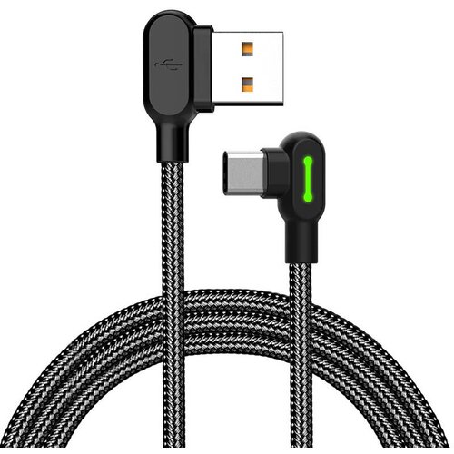 McDodo Kabel USB v USB-C CA-5280 LED, 1,8 m (črn), (20627655) Cene