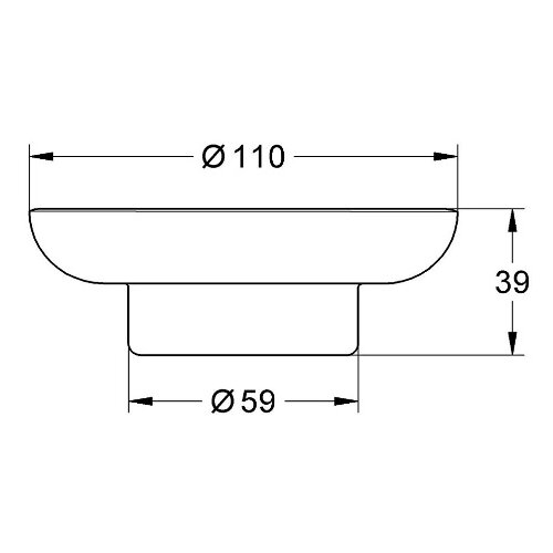 Grohe Essentials staklena posuda za sapun 40368001 Slike