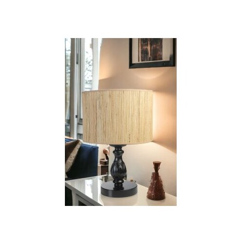 Opviq Stona lampa E27 Grlo, Crno-bež Cijene