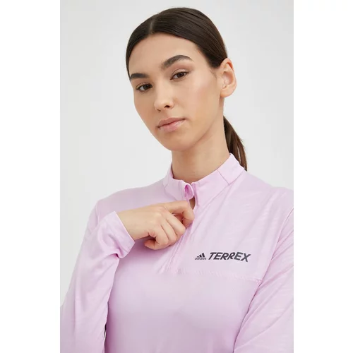 adidas Terrex Športna majica z dolgimi rokavi Multi ženska, roza barva