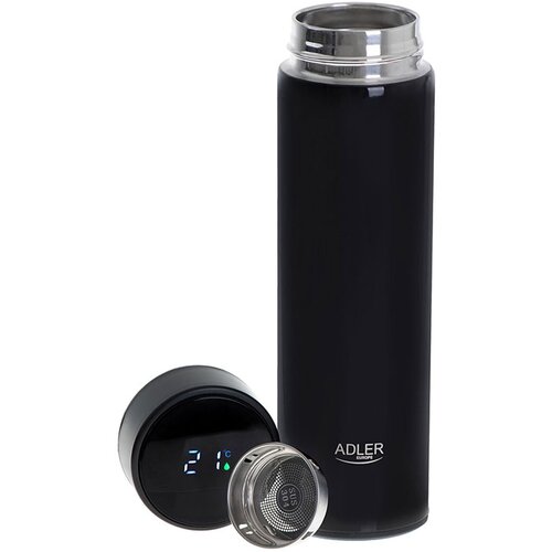 Adler Termovka z LED zaslonom na dotik, črna, 473 ml Cene