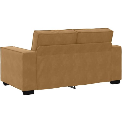  Dvodijelni set sofa s jastucima, smeđi bar&amp;scaron;un Slike