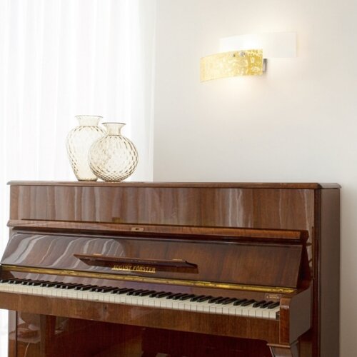 Gea Luce LARA A P oro - Zidna svetiljka LARA 2xE14/42W/230V zlatna Slike