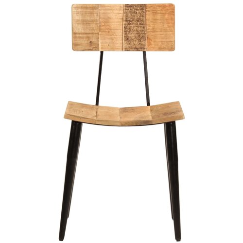 Maison Chic Jedilni stoli - Vzorci stoli 2 kosa 44x40x80 cm trden mangov les A23, (22032520) Cene