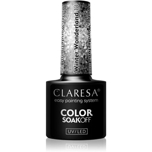 Claresa SoakOff UV/LED Color Winter Wonderland gel lak za nohte odtenek 10 5 g Slike