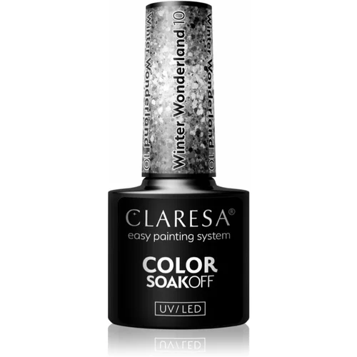 Claresa SoakOff UV/LED Color Winter Wonderland gel lak za nokte nijansa 10 5 g