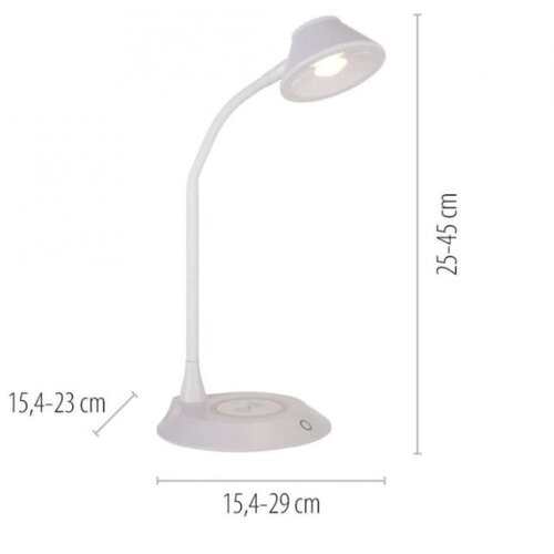 Just LIGHT. 14414-16 -LED Prigu&amp;scaron;iva stona lampa sa punjenjem PUCKI LED/4,5W/230V bela Slike
