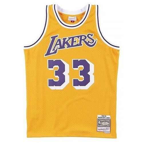 Mitchell And Ness Majice s kratkimi rokavi SMJYAC18110LALLTGD84KAB Rumena Cene