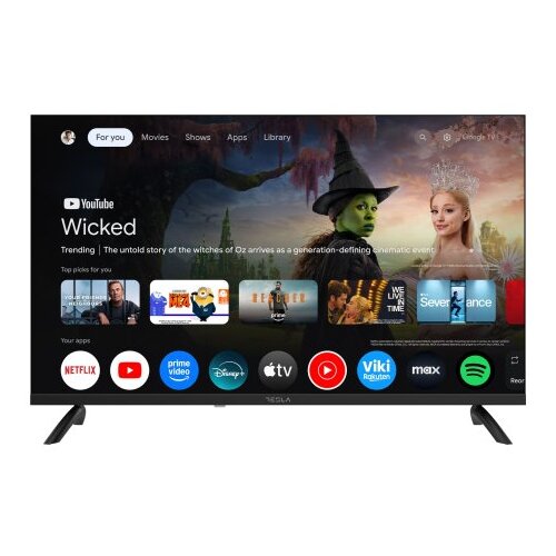 Tesla tv 32&amp;quot; 32E655BHS hd google powered by google tv 2x10W box speakers Slike